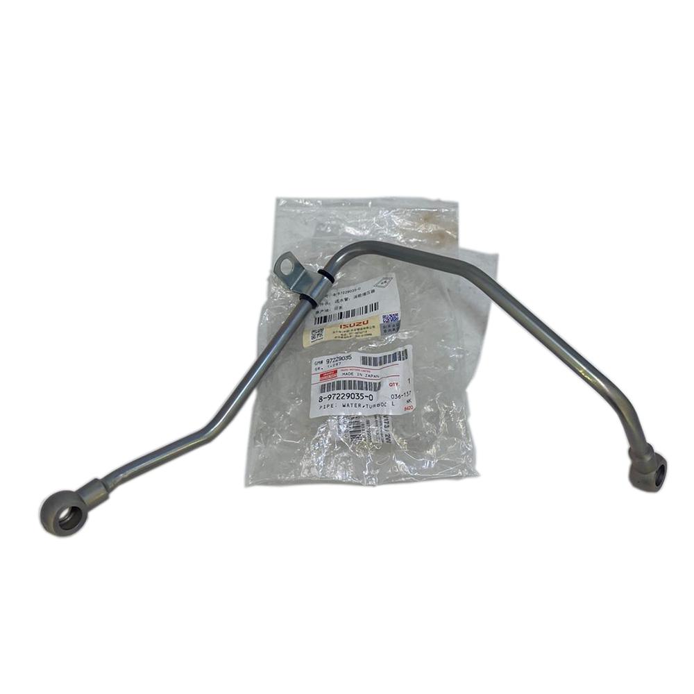 Трубка подачи охлаждающей жидкости на турбокомпрессор Isuzu NQR75 4HK1 Е-3 | Оригинал